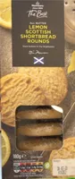 Lemon Scottish Shortbread Rounds