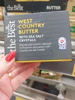 West Country Butter With Sea Salt Crystals
