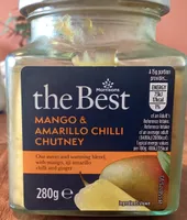 Mango & amarillo chilli chutney