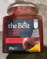 Beetroot and orange chutney