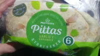 Pitta garlic and coriander