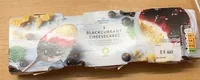 3 Blackcurrant Cheesecakes