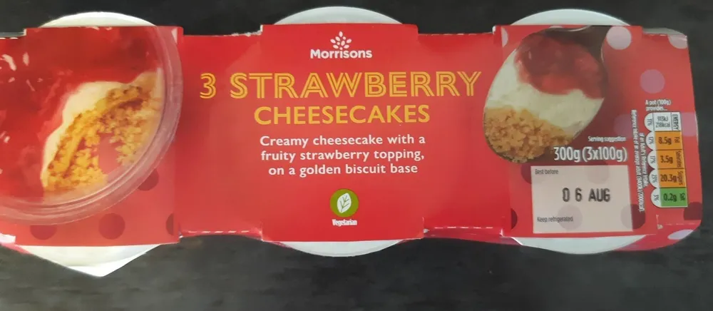 Strawberry Cheesecakes