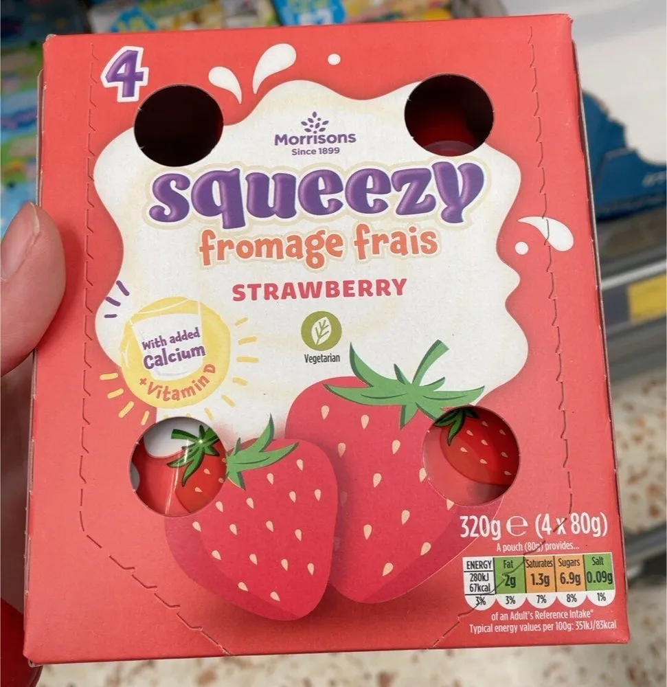 Squeezy fromage frais