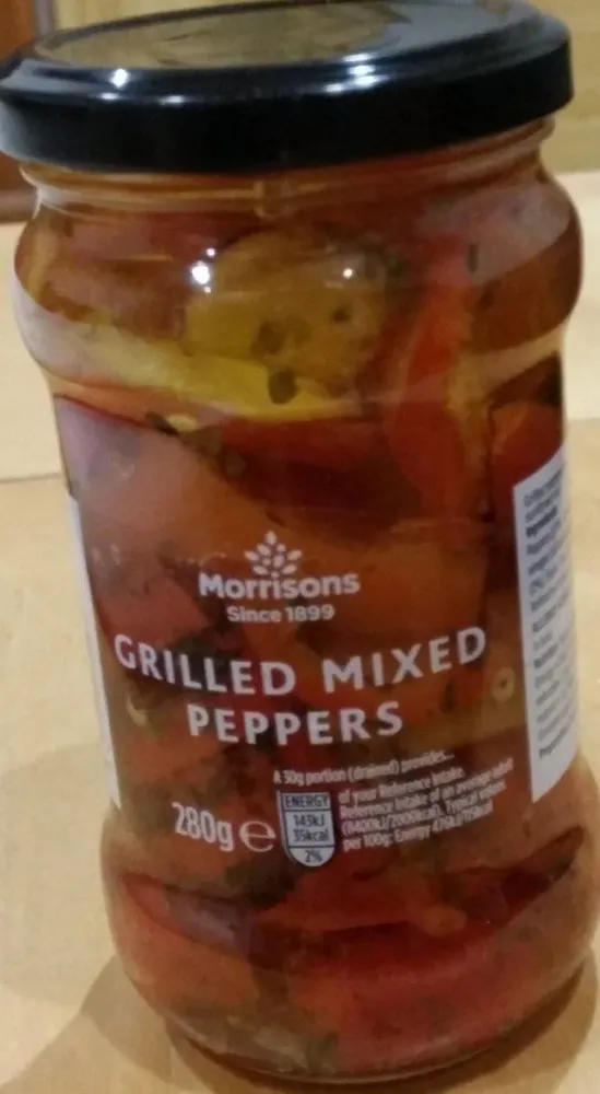 Grilled Mixed Peppers