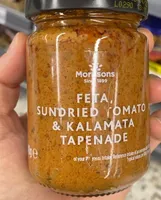 Feta sundried tomato & kalamata tapenade