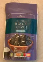 Black Olives Pitted with sea salt