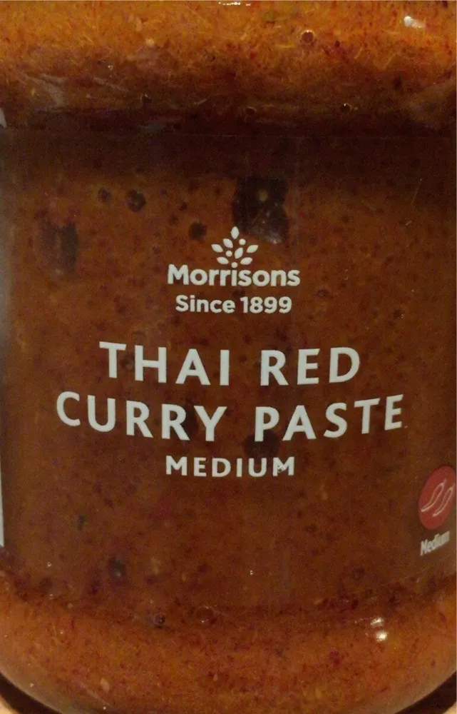Thai ted curry paste