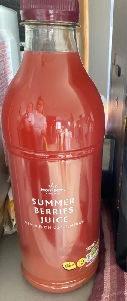 Summer berries juice