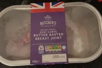 Butter basted turkey breast joint