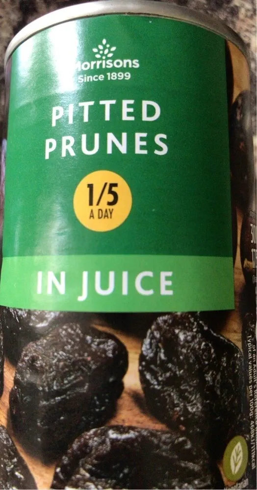 Pitted prunes