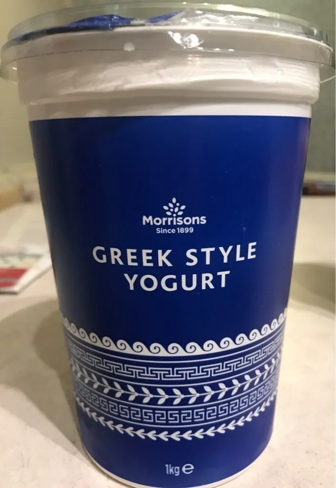 Greek style yogurt