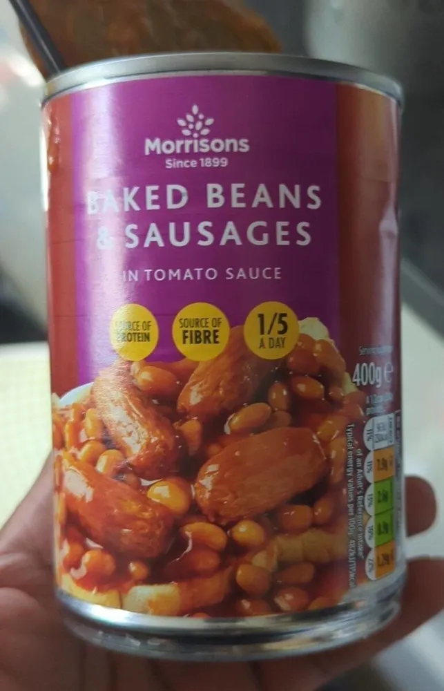 Baked Beans with Sausages