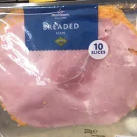 Breaded ham