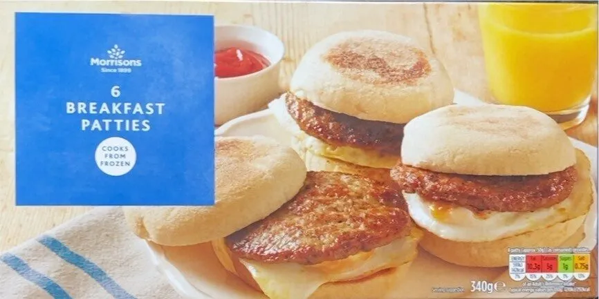 Breakfast patties