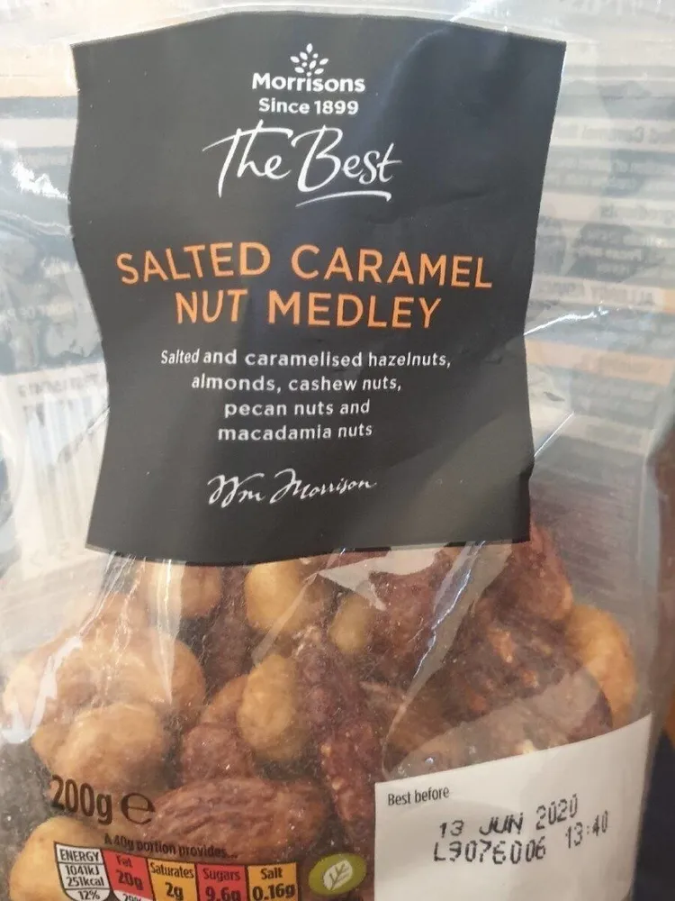 Salted caramel nut medley