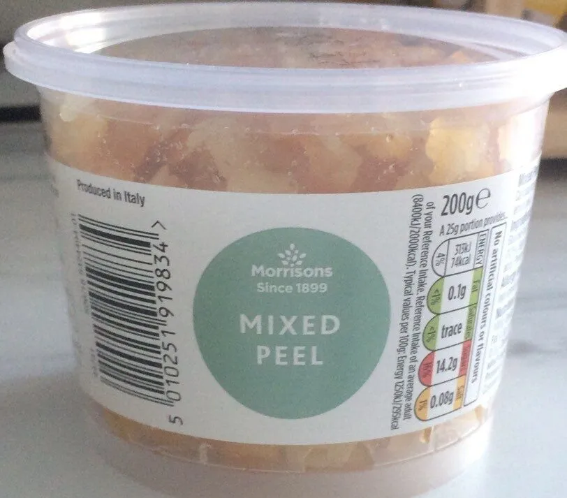 Mixed peel