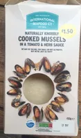 Cooked Mussels in tomato & herb Sauce