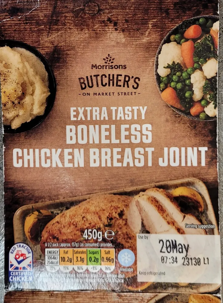Extra Tasty Boneless Chicken Breast Joint