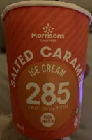 Salted caramel ice cream