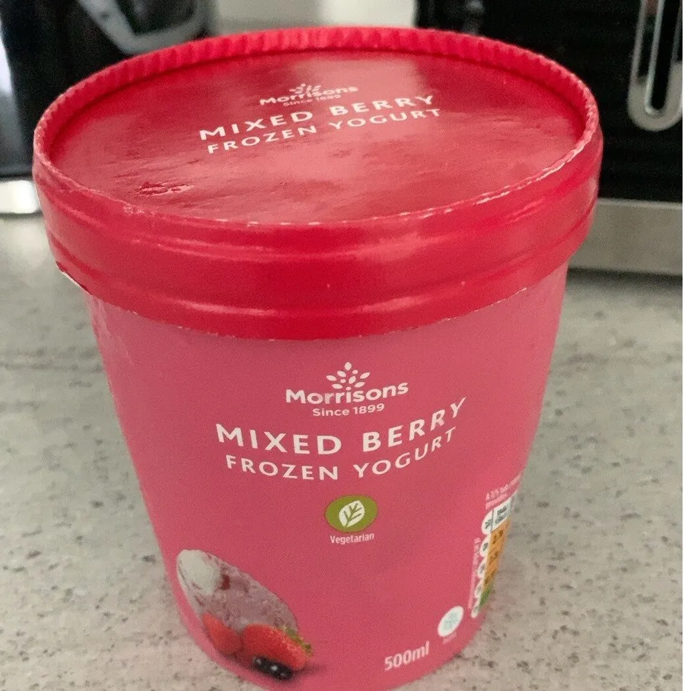 Mixed Berry Frozen Yogurt