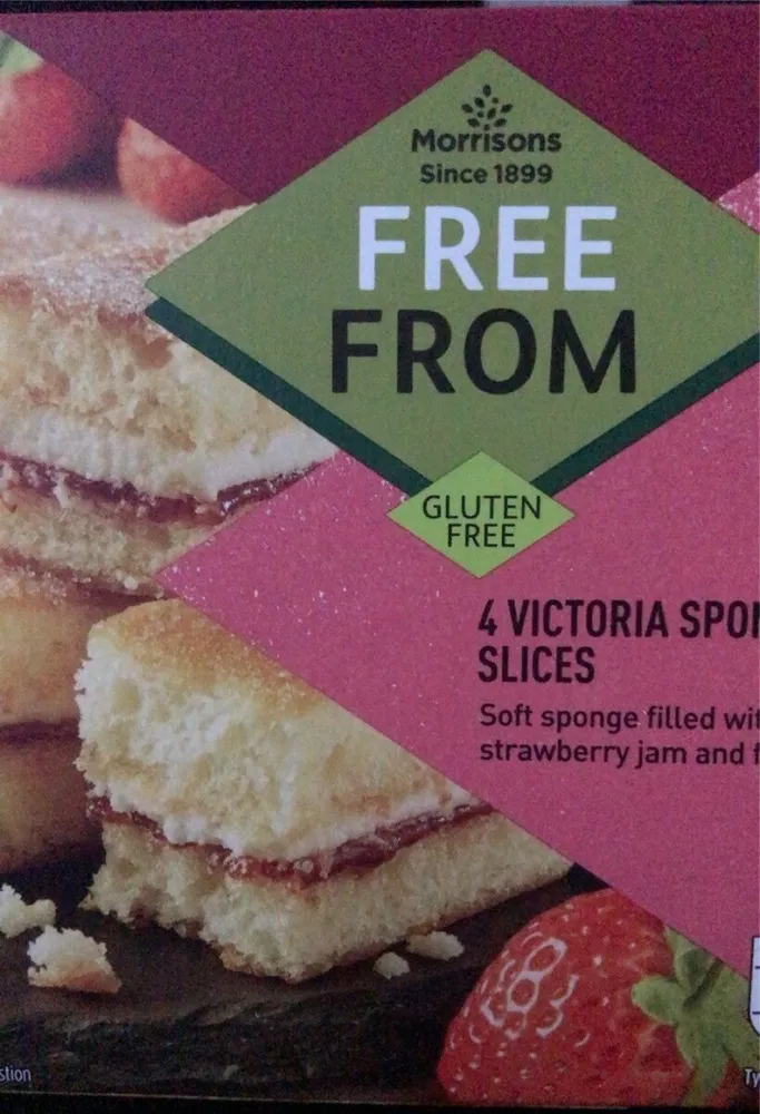 Victoria sponge slice gluten free