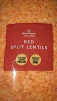 Red split lentils
