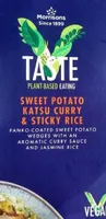 TASTE Sweet Potato Katsu Curry & Sticky Rice