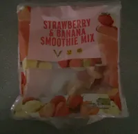 Strawberry & banna smoothie mix