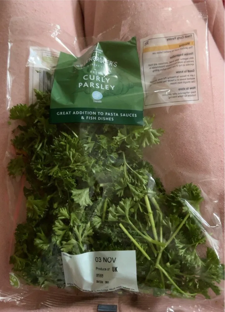 Curly parsley