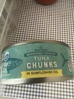 Tuna Chunks in Sunflower Oil