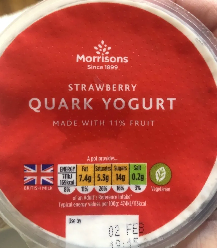 Strawberry Quark Yogurt