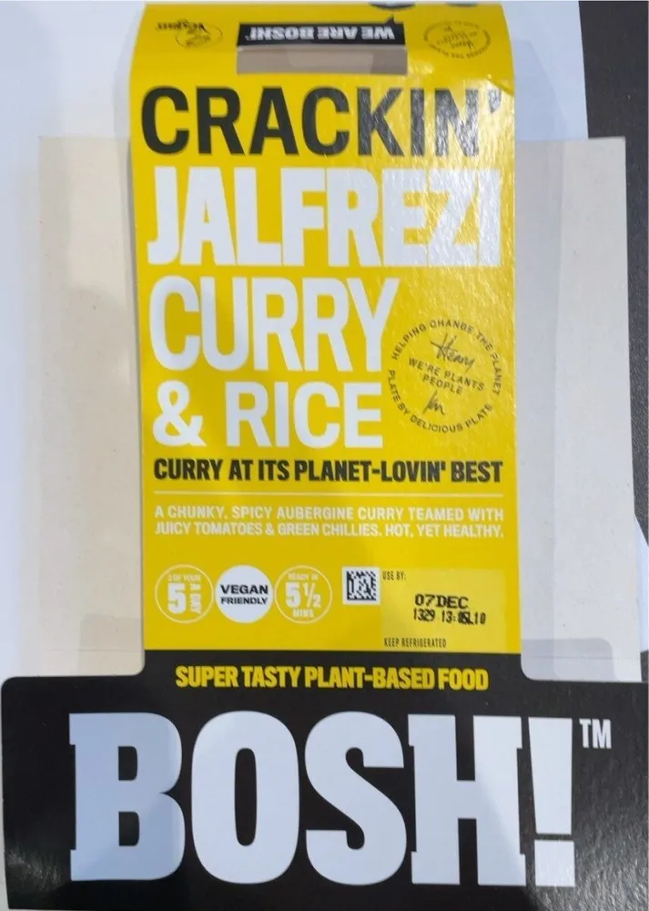 Jalfrezi curry