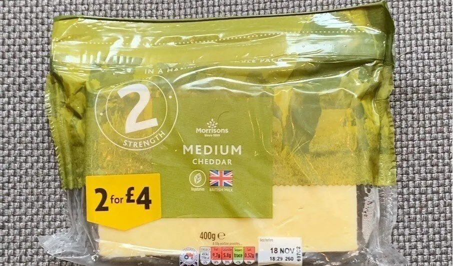 Medium cheddar