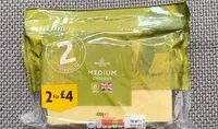 Medium cheddar