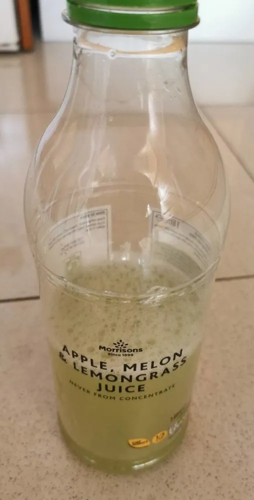 Apple, melon & lemongrass juice