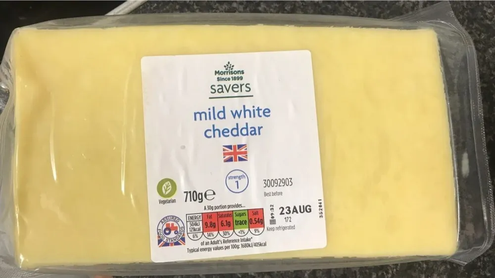 Mild white cheddar