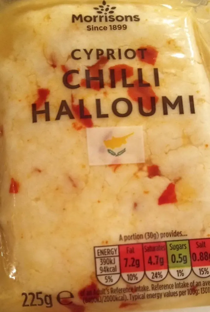 Chili halloumi