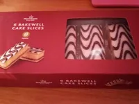 Bakewell cake slices