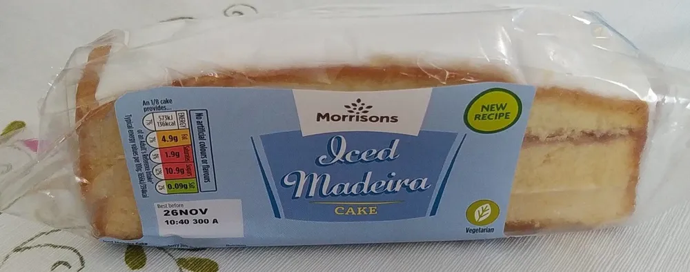 Iced madeira