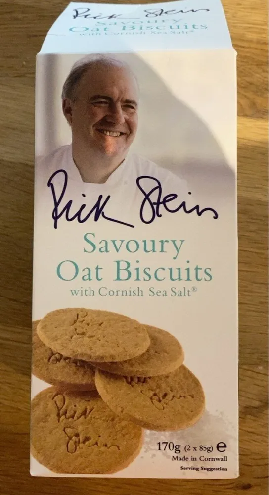 Savoury oat biscuits