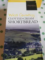Clotted cream shortbread