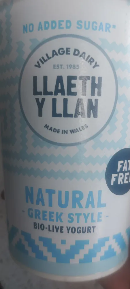 Natural Greek Style Bio-live Yoghurt
