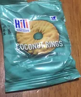 Hills biscuits coconut rings 3 pack