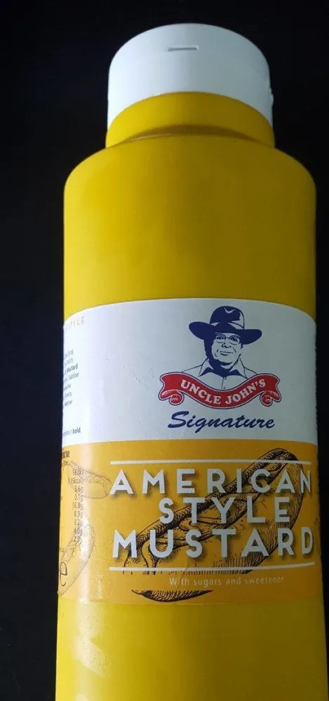 American style mustard