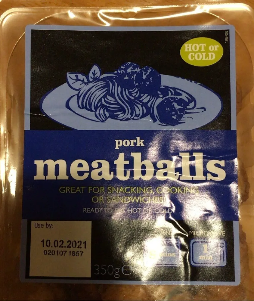 Pork Meatballs