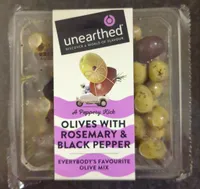 Olives with rosemary and black pepper