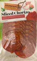 Sliced chorizo