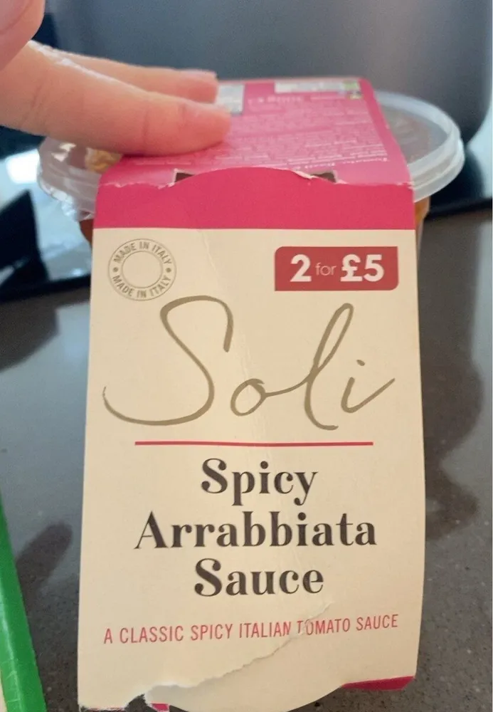 Spicy arrabiata sauce