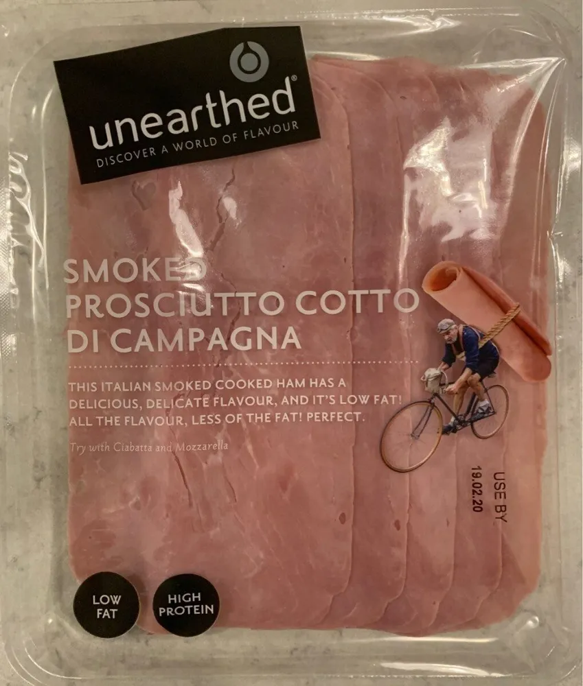 Smoked prosciutto cotto di campagna